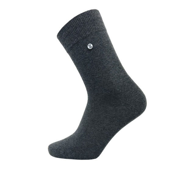 Unisex Baumwollsocken dunkelgrau