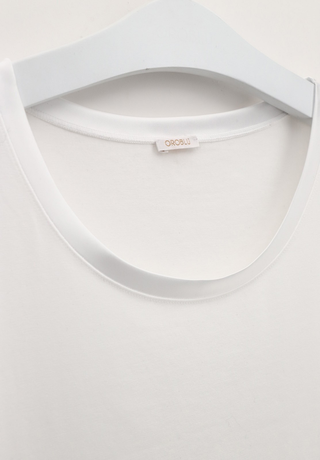 Perfekte Linie Baumwoll-T-Shirt