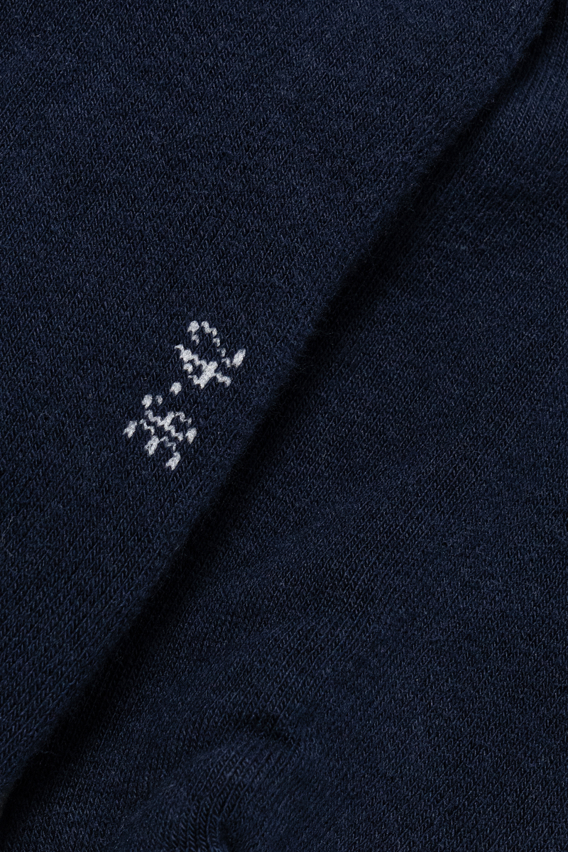 Sneaker-Socken aus Baumwolle mit Frotteesohle – 3 Paar