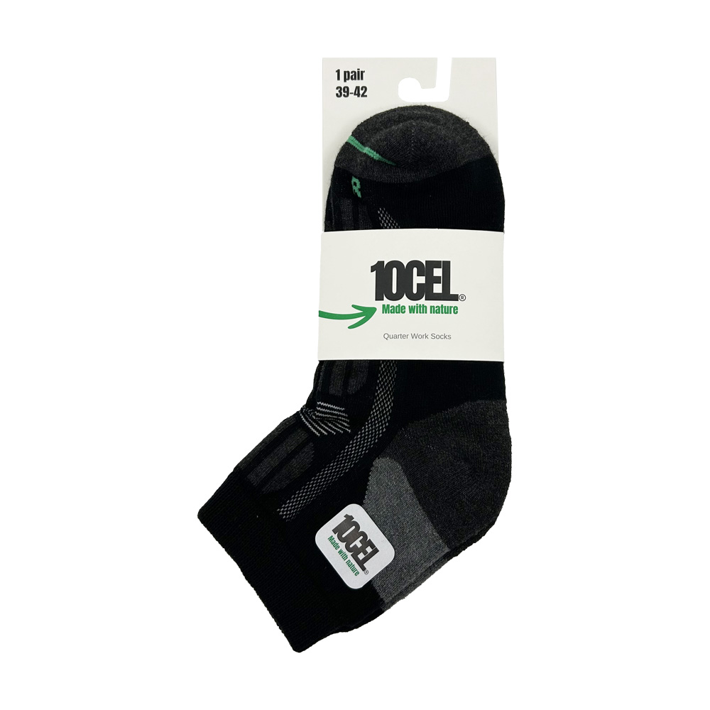 Quarter-Arbeitssocken aus Tencel – 6 Paar – Bild 5