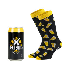 Sokken Online-biersokken-geel-1