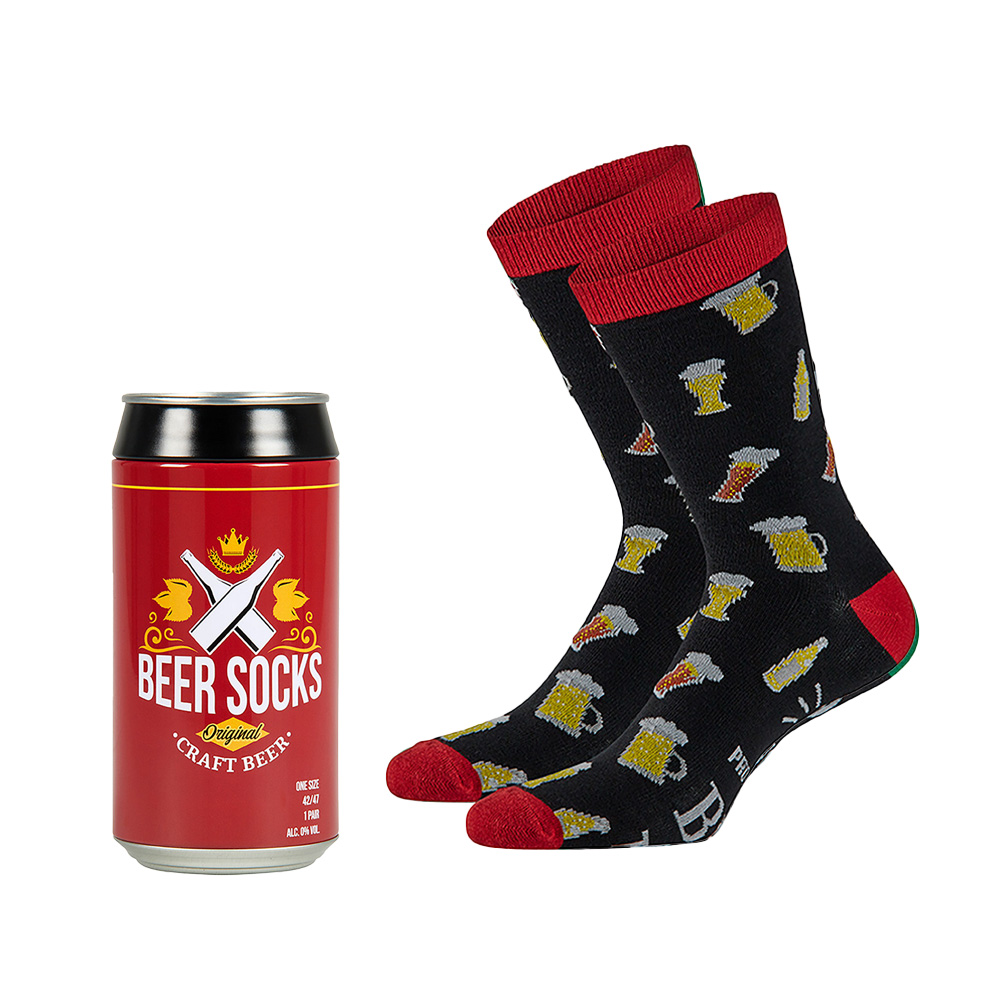 Sokken Online-biersokken-rood-1