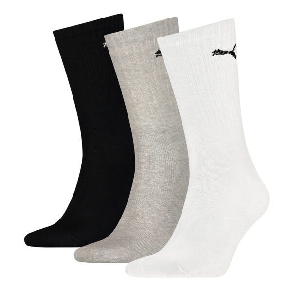 Unisex Puma leichte Crew Socken – 3er-Pack