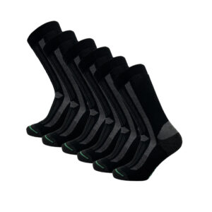 Sokken Online-10cel-werksokken-zwart-hoog-6-paar